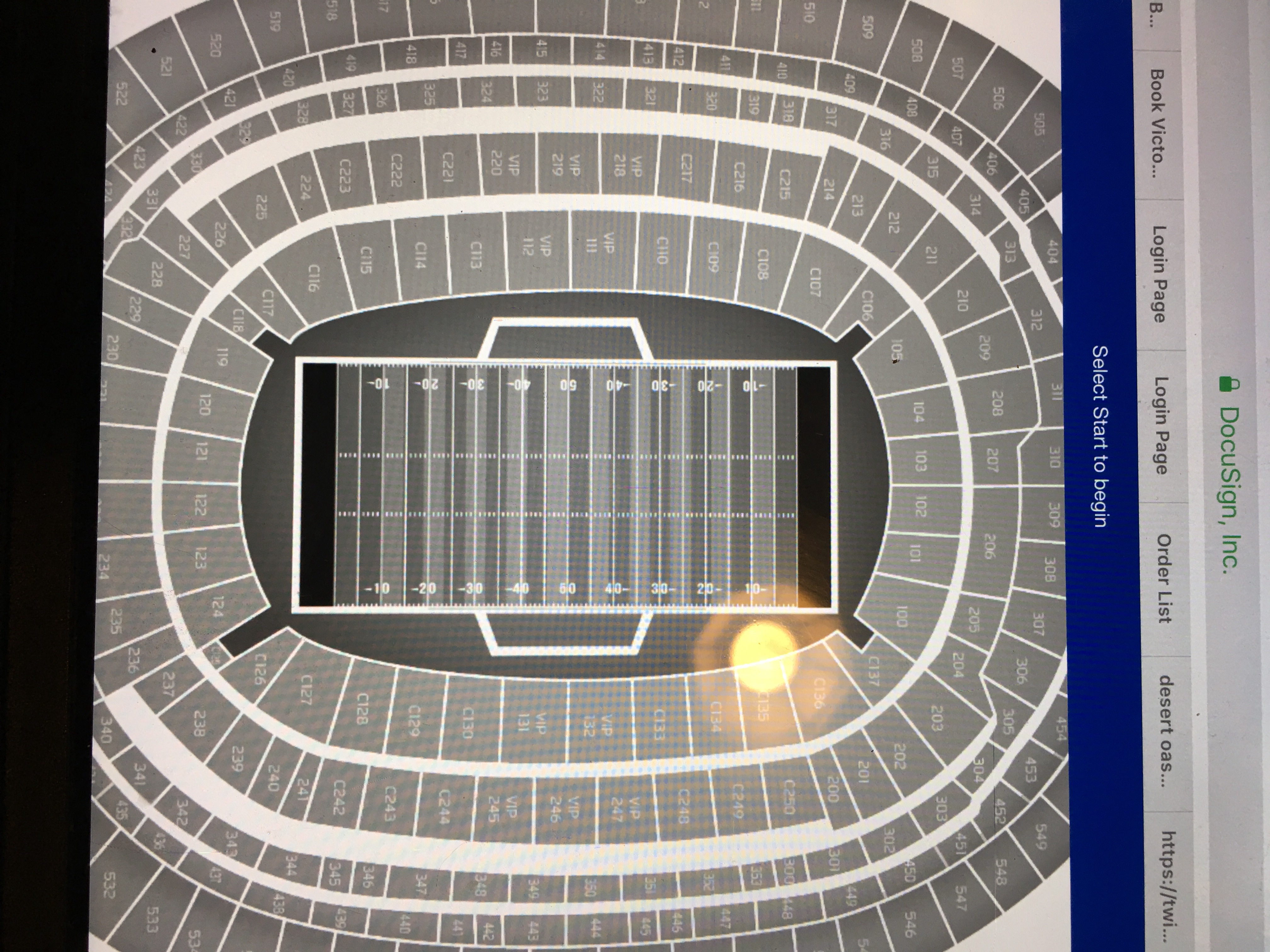 New La Stadium Seating Chart